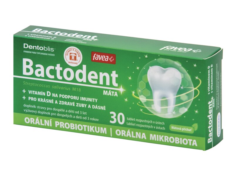 Favea Bactodent máta 30 tablet
