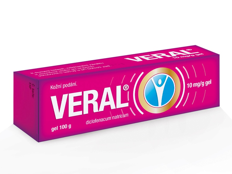 Veral 10mg/g gel 100 g