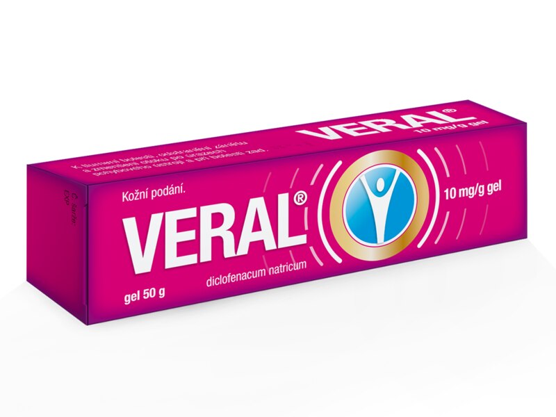 Veral 10mg/g gel 50 g