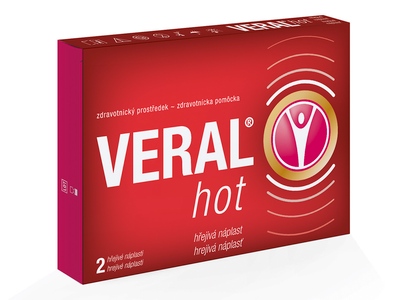 Veral Hot hřejivá náplast 2 ks