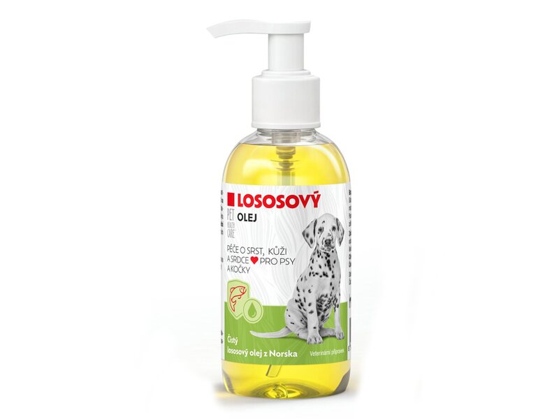 Pet Health Care Lososový olej Péče o srst, kůži a srdce 250 ml Pet Health Care Lososový olej Péče o srst, kůži a srdce 250 ml