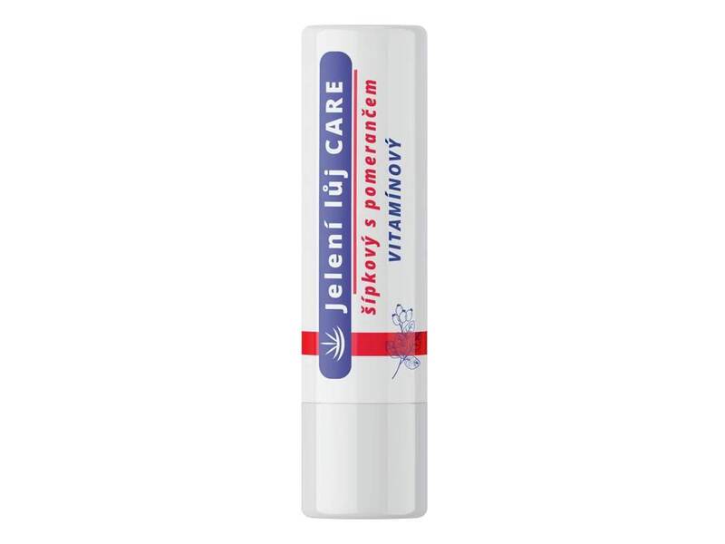 Jelení lůj Care Vitamínový šípkový s pomerančem 4,5 g