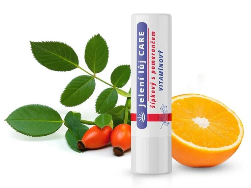 Jelení lůj Care Vitamínový šípkový s pomerančem 4,5 g
