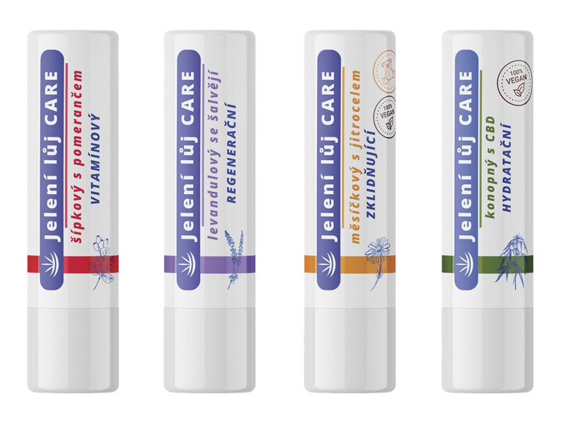 Jelení lůj Care Vitamínový šípkový s pomerančem 4,5 g