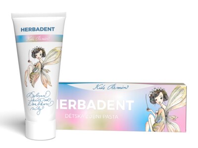 Herbadent Kids bylinná zubní pasta s fluoridem 75 g