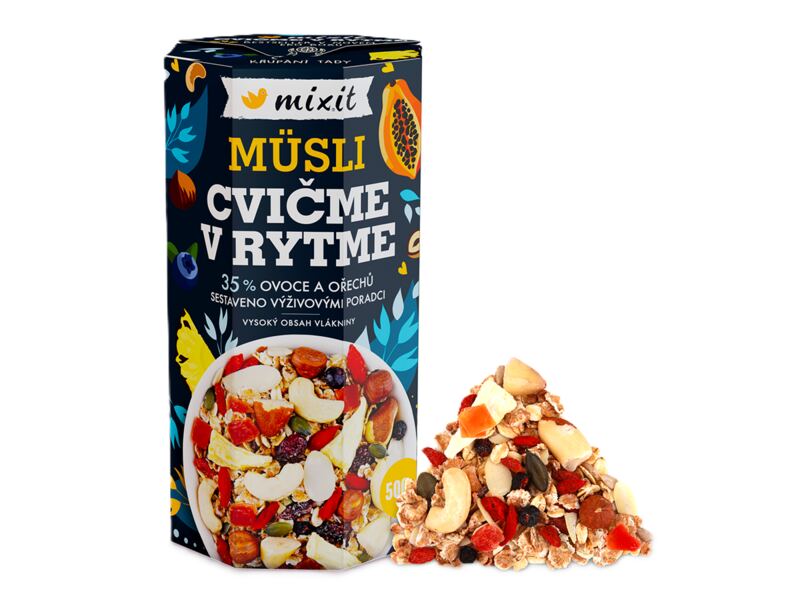 Mixit Musli Cvičme v rytme 500 g