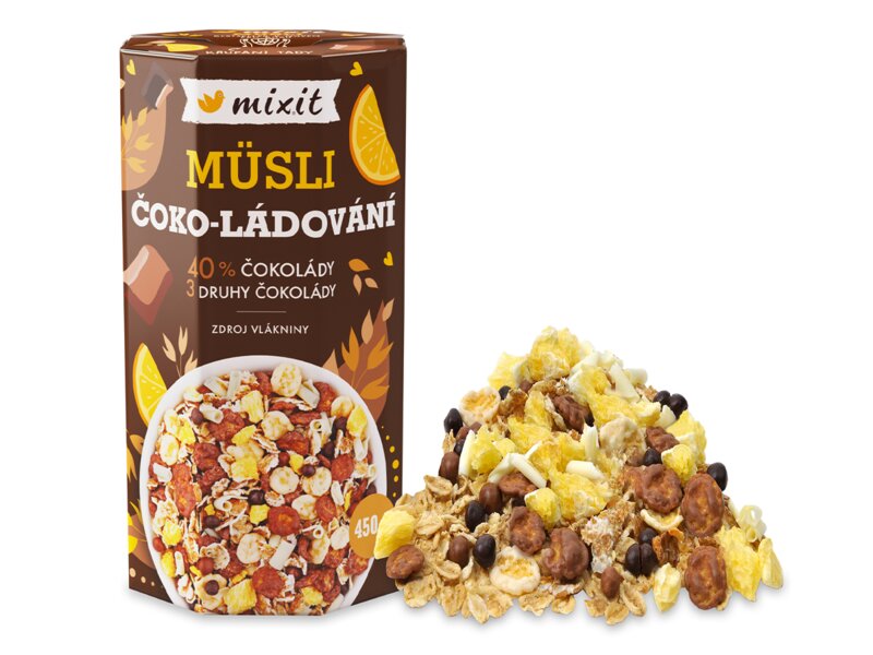 Mixit Musli Čoko-ládování 450 g