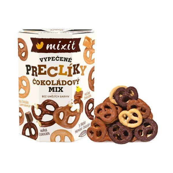 Mixit Preclíky Čokoládový mix 250 g