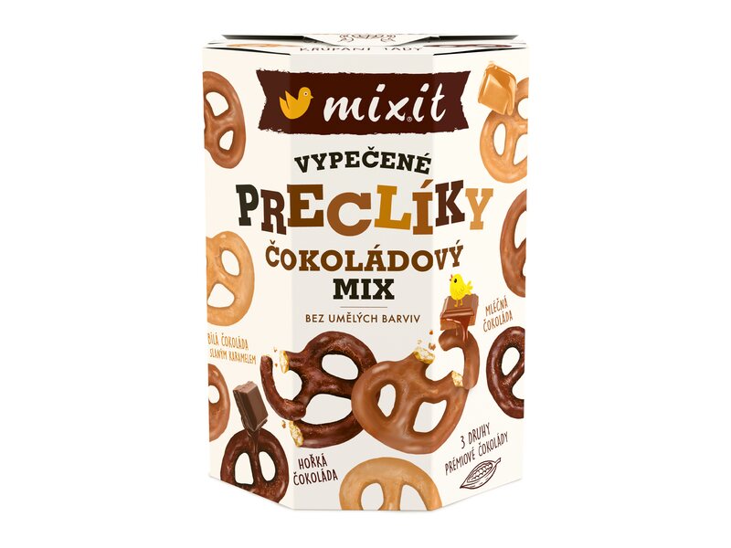 Mixit Preclíky Čokoládový mix 250 g
