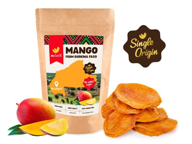Mixit Sušené mango z Burkina Faso 250 g