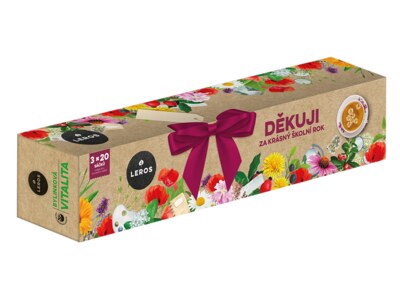 Leros Děkuji za krásný školní rok 3 x 20 nálevových sáčků Leros Děkuji za krásný školní rok 3 x 20 nálevových sáčků