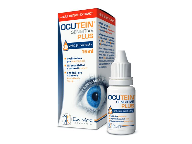 Ocutein Sensitive Plus oční kapky 15 ml