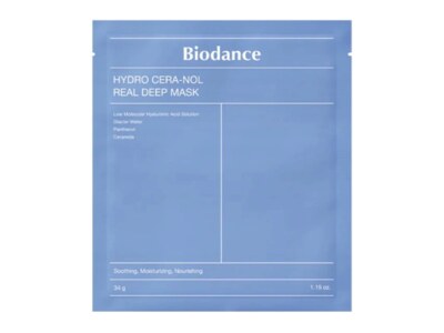 Biodance Hydro cera-nol Real deep Pleťová maska 1 ks