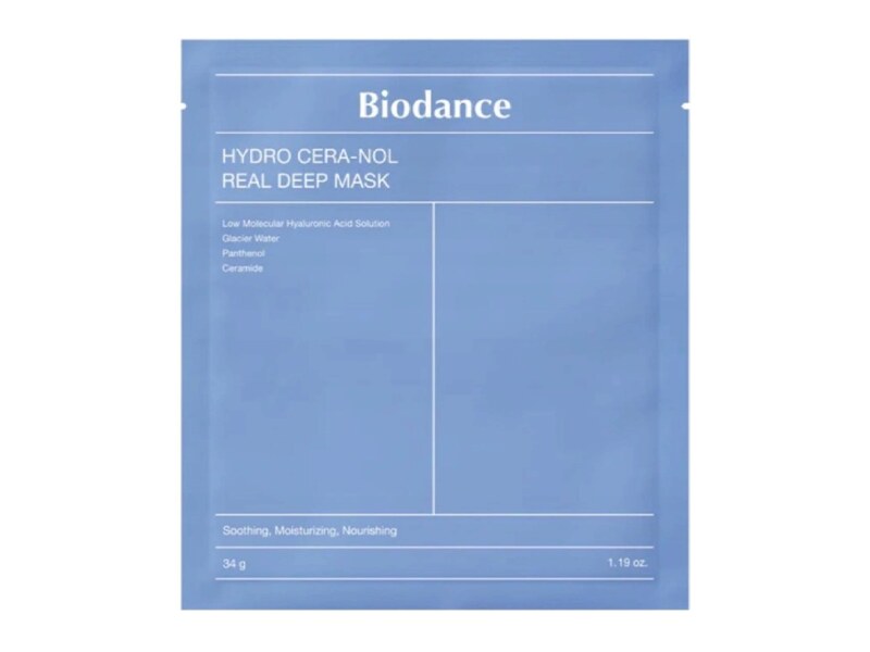 Biodance Hydro cera-nol Real deep Pleťová maska 1 ks