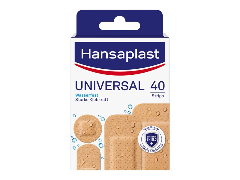 Hansaplast Universal voděodolná náplast 40 ks