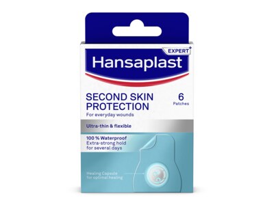 Hansaplast Second skin hydrokoloidní náplast 6 ks