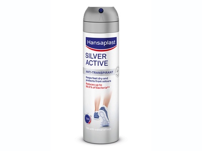 Hansaplast Silver Activ sprej na nohy 150 ml