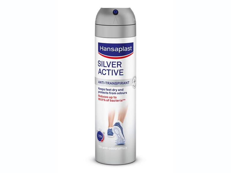 Hansaplast Silver Activ sprej na nohy 150 ml