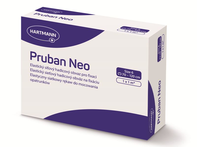 Pruban Neo Elastický hadicový obvaz č.6 - 70-120 cm x 1 m 1 ks