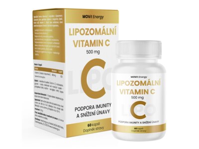 MOVit Lipozomální Vitamin C 500 mg 60 kapslí