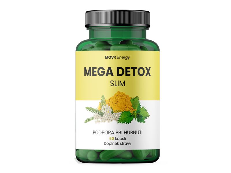 MOVit Mega Detox Slim 60 kapslí