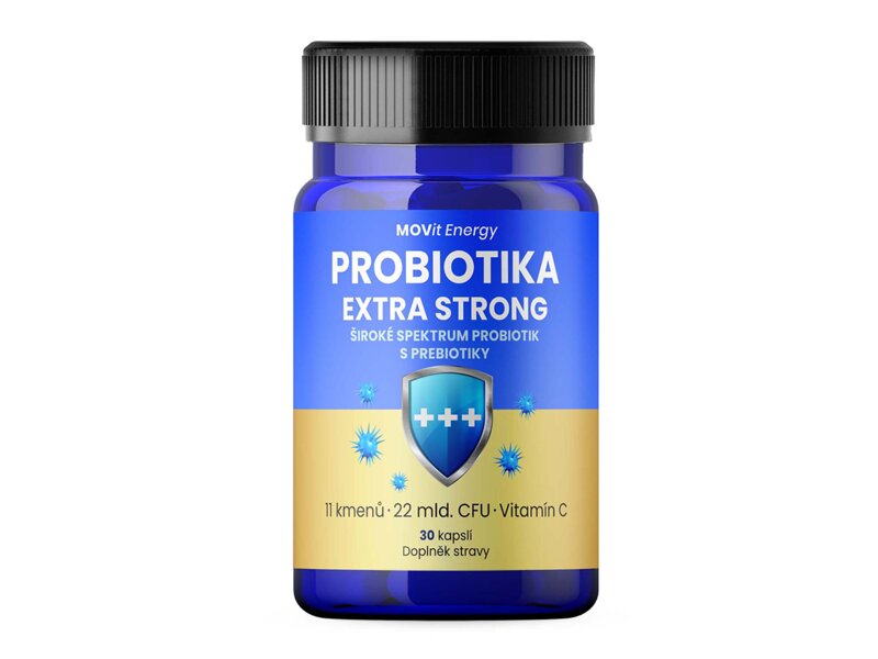 MOVit Probiotika Extra Strong 30 kapslí
