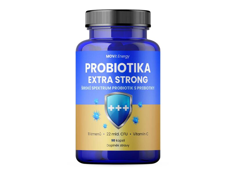 MOVit Probiotika Extra Strong 90 kapslí MOVit Probiotika Extra Strong 90 kapslí