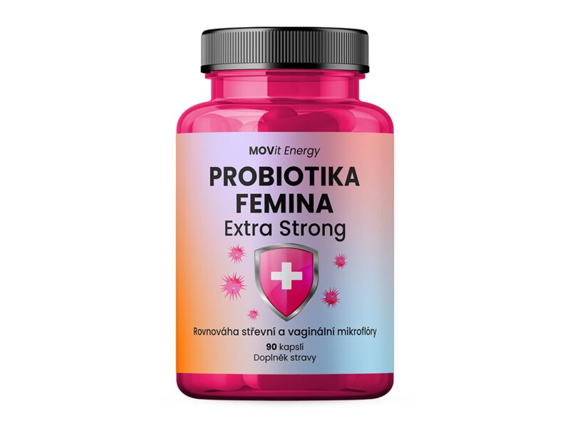 MOVit Probiotika Femina Extra Strong 90 kapslí MOVit Probiotika Femina Extra Strong 90 kapslí