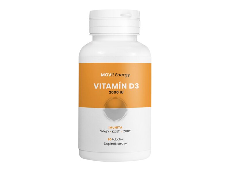 MOVit Vitamin D3 2000 I.U. 50 mcg 50 kapslí