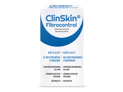 ClinSkin Fibrocontrol Náplast k odstranění fibromů 3 ks