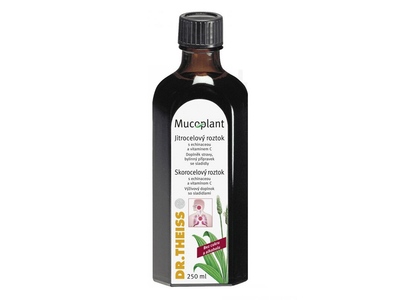 Mucoplant Jitrocelový sirup s echinaceou a vitaminem C 250 ml Mucoplant Jitrocelový sirup s echinaceou a vitaminem C 250 ml