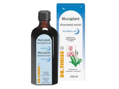 Mucoplant Jitrocelový roztok Na dobrou noc 128 g