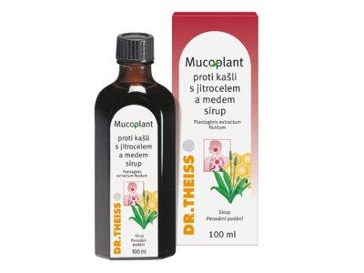 Mucoplant Jitrocelový sirup proti kašli 100 ml