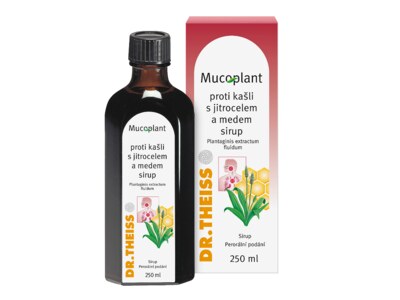 Mucoplant Jitrocelový sirup proti kašli 250 ml