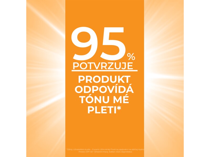 Eucerin Sun Hydro Protect fluid na obličej světlý SPF50+ 50 ml