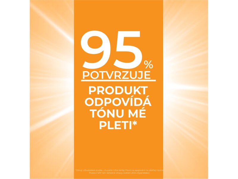 Eucerin Sun Hydro Protect fluid na obličej tmavý SPF50+ 50 ml