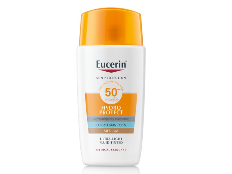 Eucerin Sun Hydro Protect fluid na obličej tmavý SPF50+ 50 ml