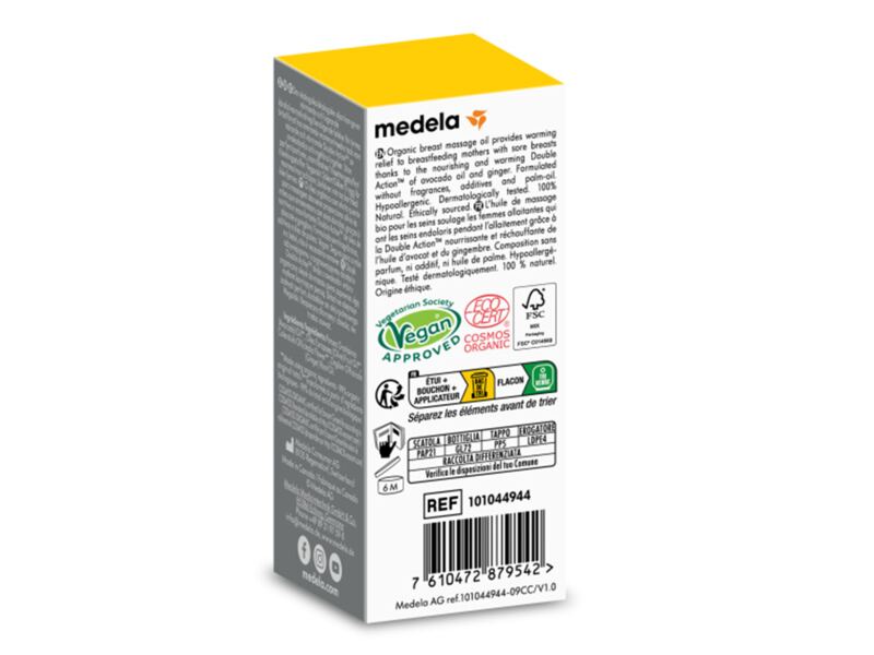 Medela Organický masážní olej na prsy 50 ml