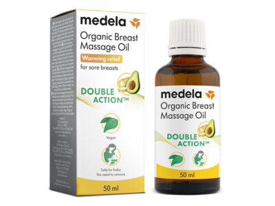Medela Organický masážní olej na prsy 50 ml