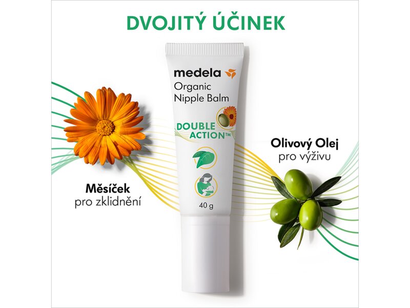Medela Organický balzám na bradavky 40 g