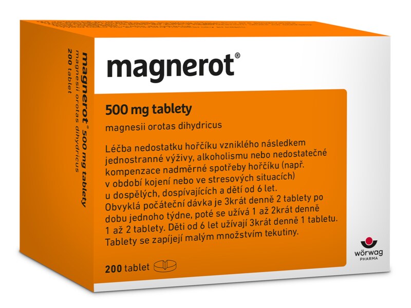 Magnerot 500 mg 200 tablet Magnerot 500 mg 200 tablet