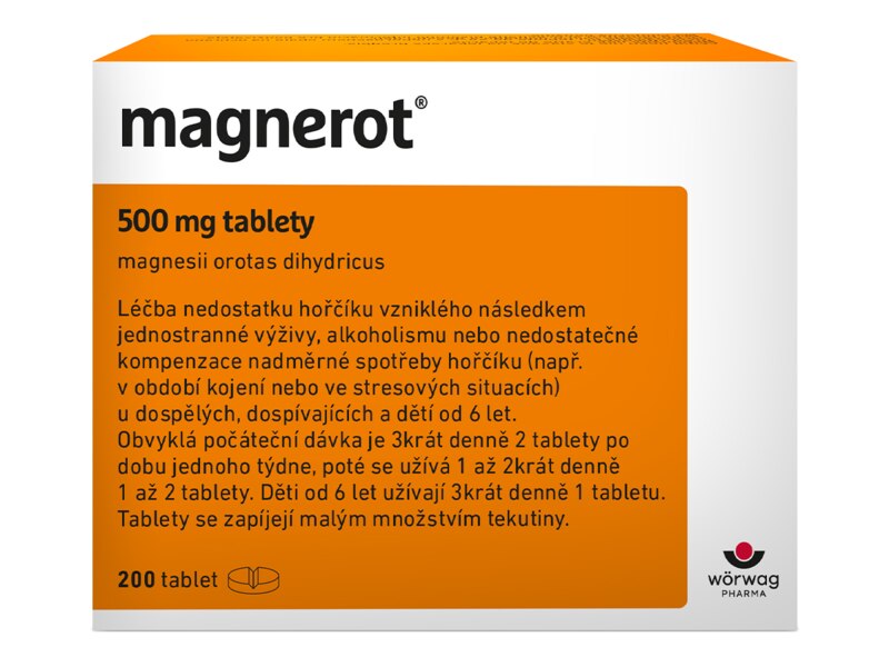 Magnerot 500 mg 200 tablet Magnerot 500 mg 200 tablet