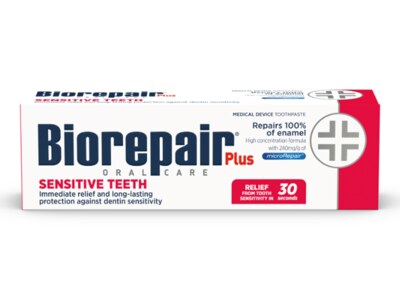 Biorepair Plus Sensitive teeth zubní pasta 75 ml