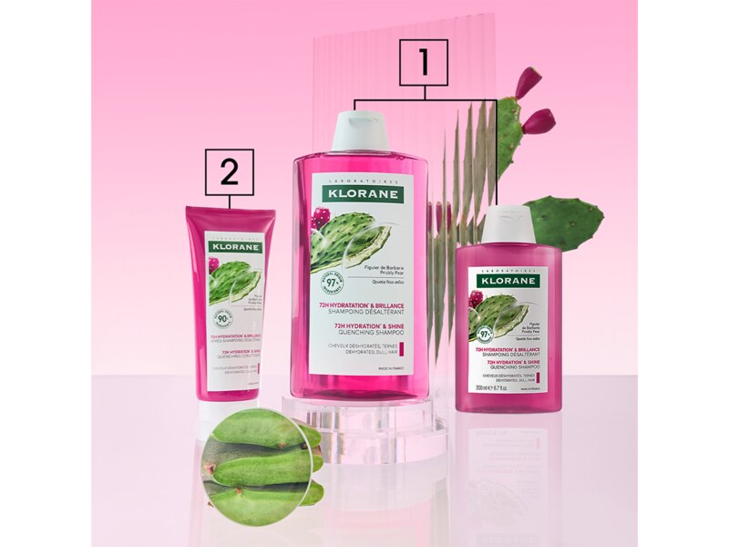 Klorane Hydratační šampon s opuncií 200 ml