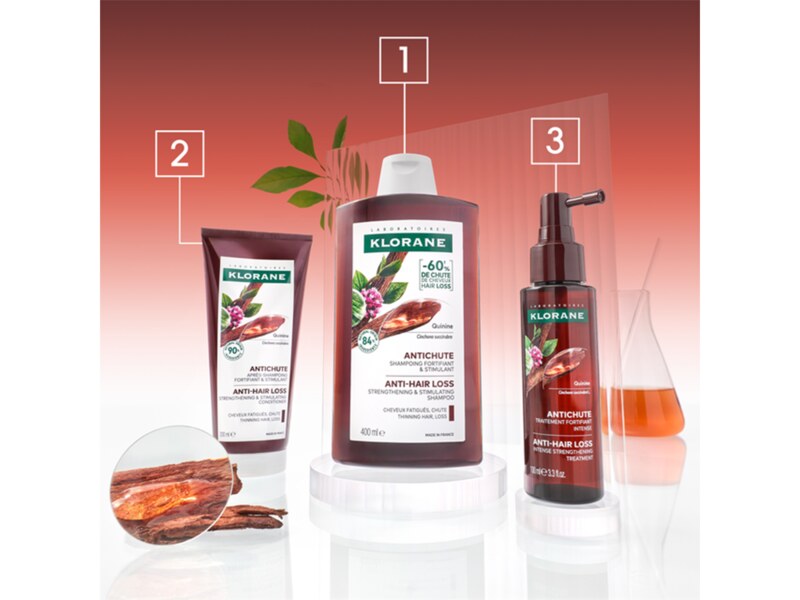 Klorane Posilující kondicionér s chininem 200 ml