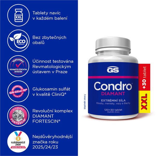GS Condro Diamant XXL 120+30 tablet