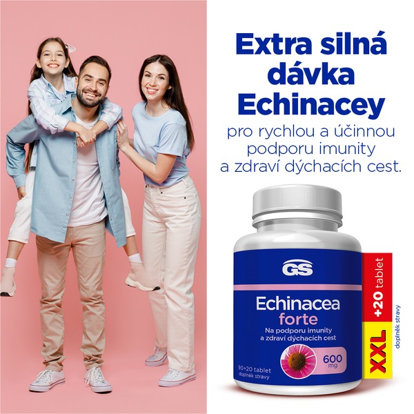GS Echinacea Forte 600 mg XXL 90+20 tablet GS Echinacea Forte 600 mg XXL 90+20 tablet