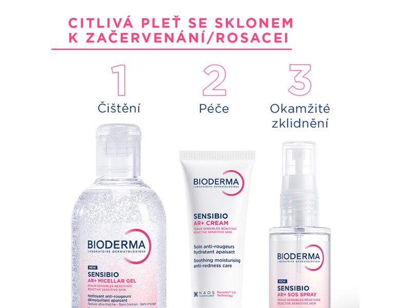 Bioderma Sensibio AR+ SOS sprej 70 ml