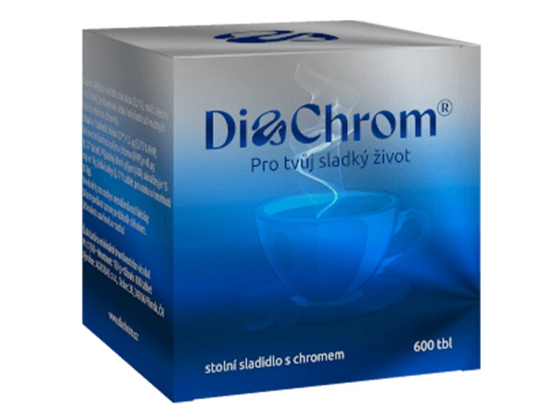 Di Chrom stolní sladidlo 600 tablet