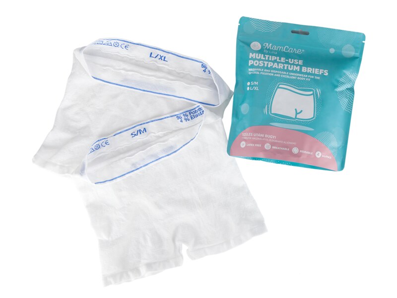 MomCare Poporodní kalhotky pro více použití vel. L/XL 4 kusy